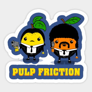 Pulp Friction Sticker